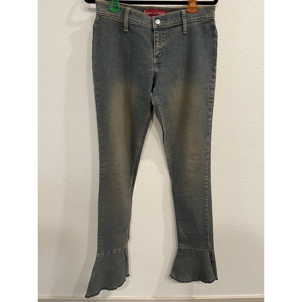 Levi's Juniors Size 7 Superlow Stretch Flare Bell Bottom  Jeans